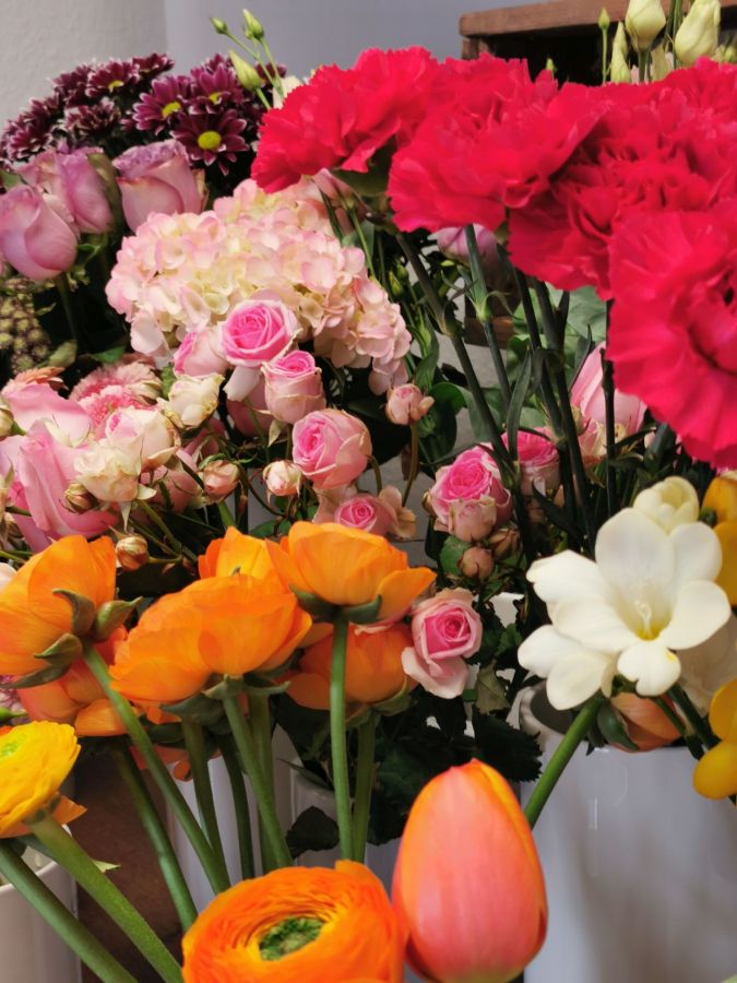 Frische Schnittblumen