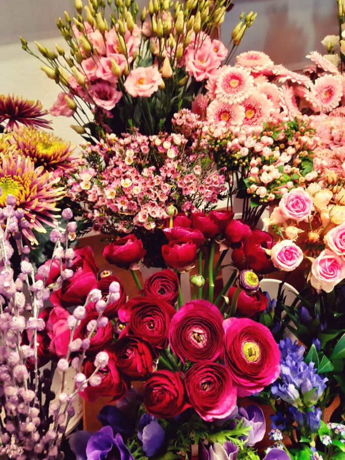 Frische Schnittblumen