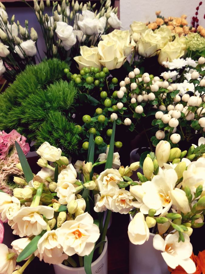 Frische Schnittblumen